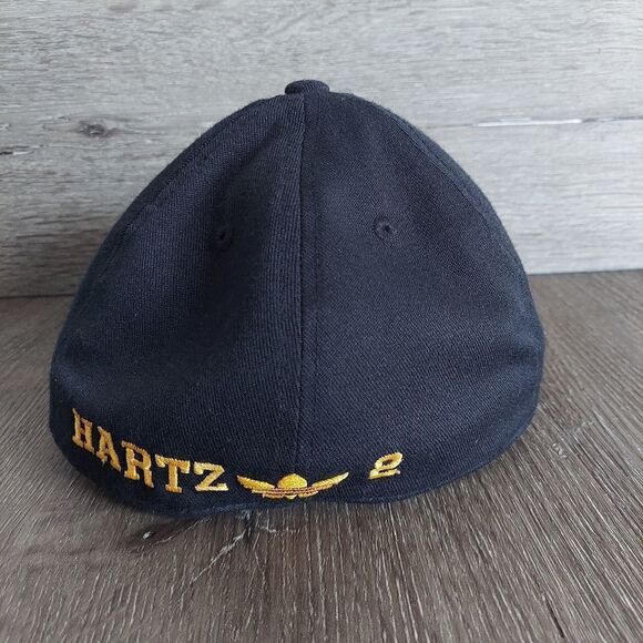 Adidas Los Angeles Lakers 210 Fitted Flex Hat 7 1/4 to 7 5/8 NBA Black - Picture 5 of 7